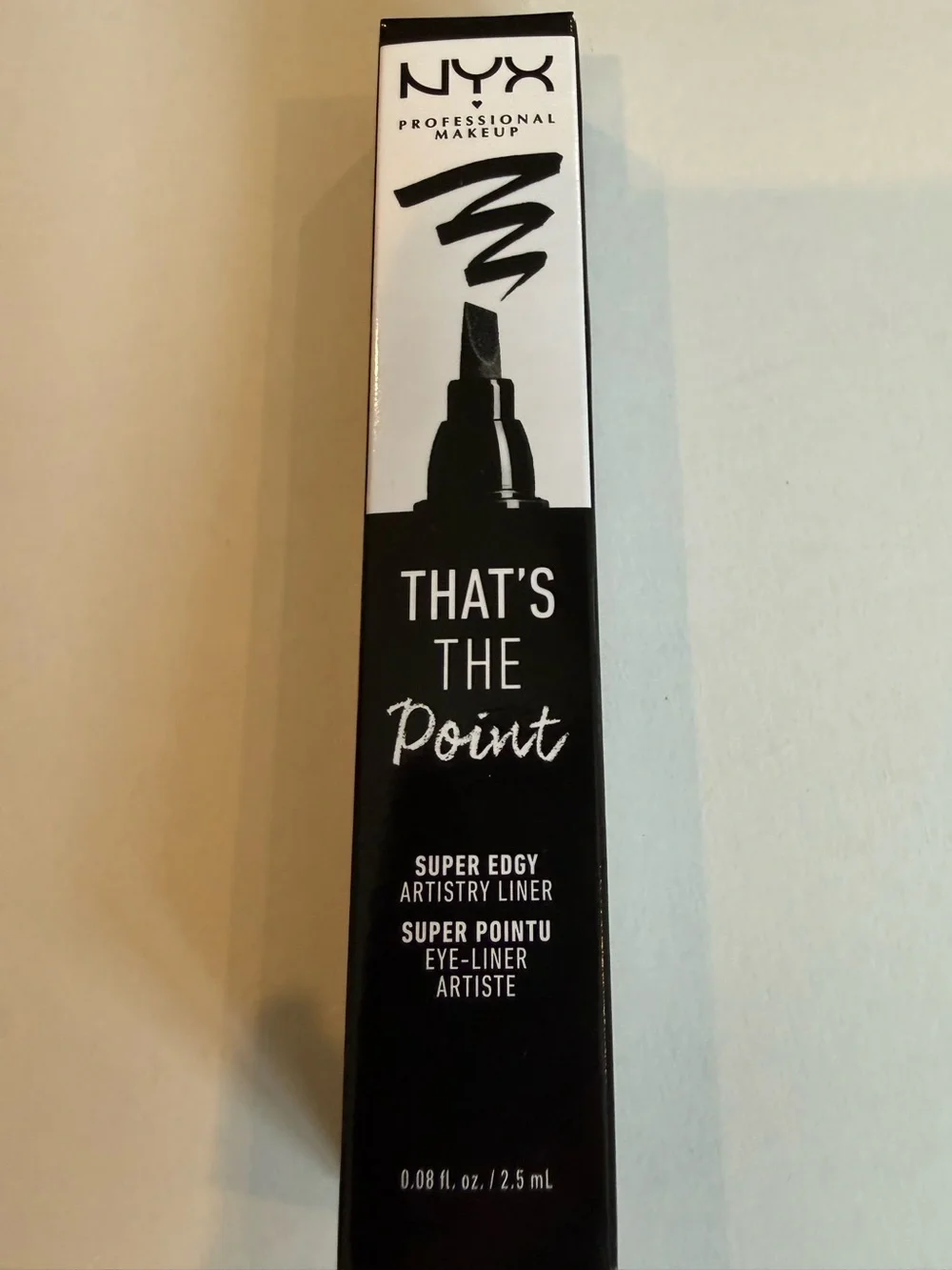 NYX That’s the Point Super Edgy Eye Liner, NWT
